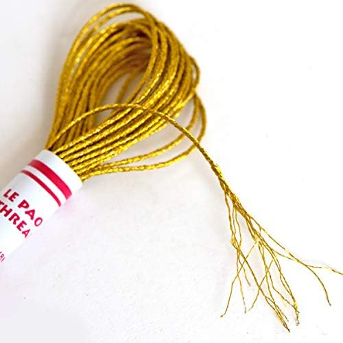 Embroidery Thread 8m Metallic Embroidery Floss 12Skeins All Purpose Assorted Muti-Colors Cross Stitch Tread Set for Craft Needlework Hand Embroidery Bracelets String DIY Craft