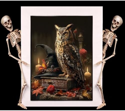 Halloween Diamond Art Kits for Adults,Diamond Painting Kits for Beginner 5D