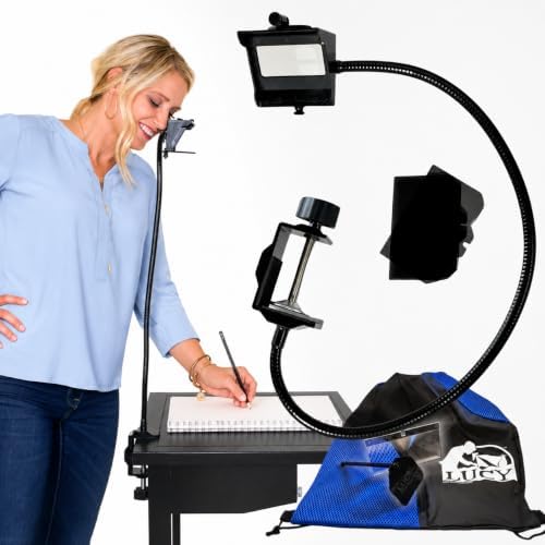 LUCY Flex Drawing Tool with Photo Enlarger & Bag by Draw LUCY | Camera Lucida Photo Enlarging Accessory for Painting | LUCY Drawing Projector for Artists | Artistic Aid - Drawing Tool for Artists