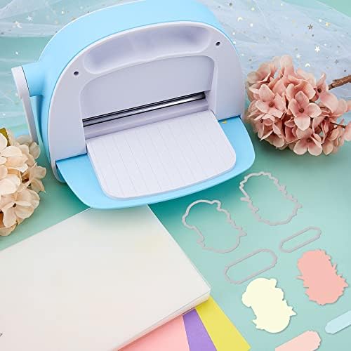 INFUNLY Spring Flower Clear Stamps and Dies Set Strawberry Fruits Floral Transparent Silicone Stamps Label Cutting Die for Card Making DIY Craft Scrapbooking Christmas Greeting Card Decor
