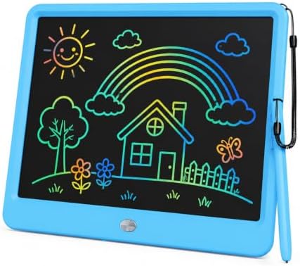 TEKFUN Toys 12" LCD Writing Tablet for Kids Ages 3–8, Drawing Tablet Toy for Boys & Girls, Easy Way to Keep Kids Busy, Mess-Free Doodle Board for Travel, Learning & Play