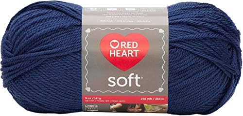 Red Heart Soft Yarn, Royal Blue - E728-9851