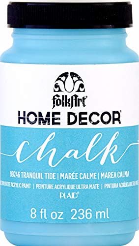 FolkArt Home Decor Chalk Acrylic Paint, 8 oz, Tranquil Tide