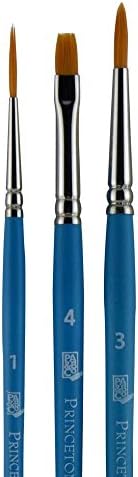 Princeton Select Artiste Brush Set No. 3, Synthetic, 3 Piece, 1 Count