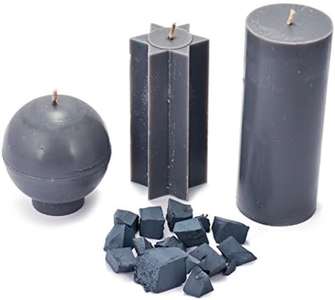 Gray Candle Wax Dye 2 oz - Candle Color Dye Blocks