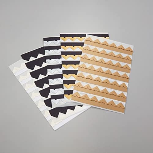 Semikolon - Self-Adhesive Photo Corners for Albums, 252 Pieces, Gold
