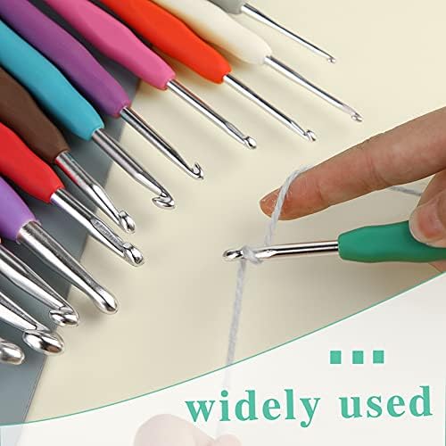 Mayboos 72 Pcs Crochet Hooks Set, Crochet Hooks Kit