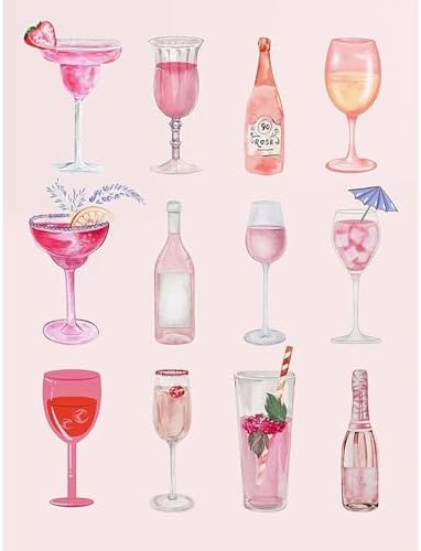 Cocktail Diamond Art Kits for Adults, Diamond Painting Kits for Beginner