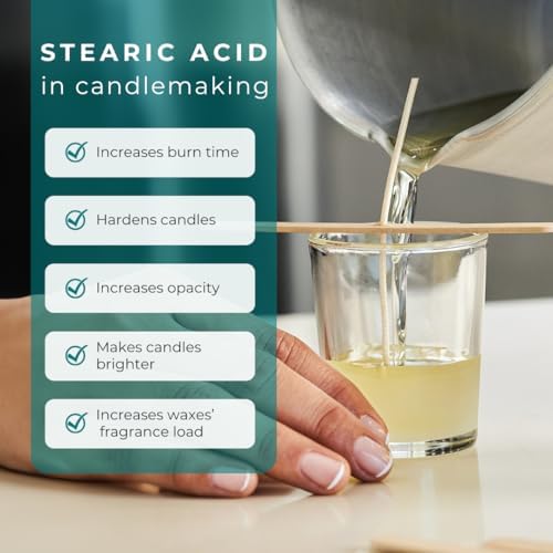 Direct Candle Supply 6lb Stearic Acid for Candle Making