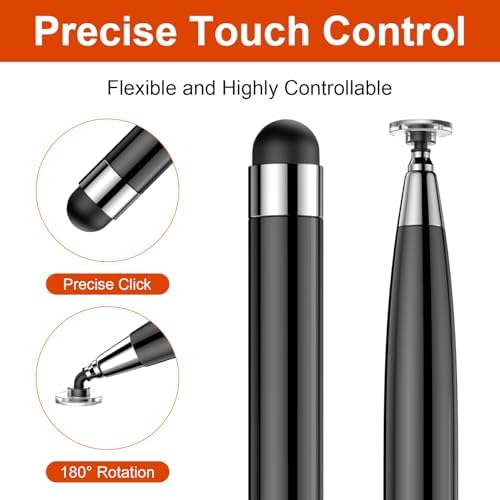 20 Rubber Tips+10 Transparent Disc Tips,High Precision
