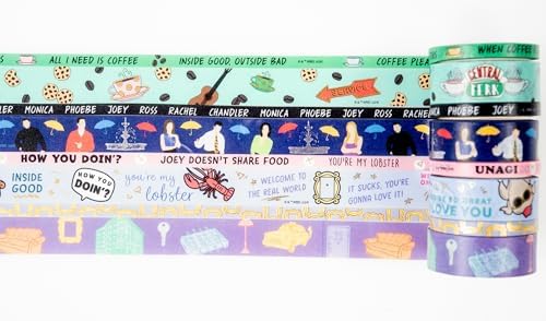 Conquest Friends Washi Tape Bundle