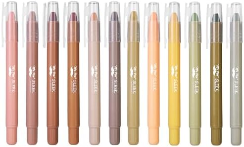 Mr. Pen- Gel Highlighter, 12 Pack, Vintage Colors