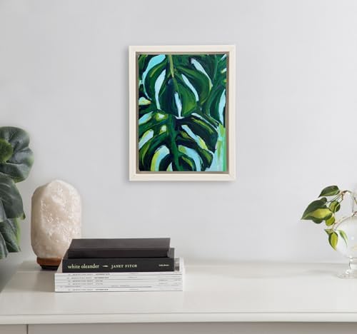 Kate and Laurel Sylvie Blank Framed Canvas Wall Art; 8x10 White; Vintage Modern Empty Canvas for Paint-Your-Own Art; Ready to Paint Premium Canvas Already Framed