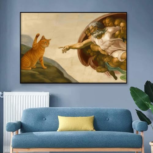 God and Cat Diamond Art Kits for Adult diamond painting kits for adults