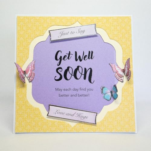 Katy Sue Designs Thinking of You Peelables Stickers for Card Making. 48 Peelable Verses & Sentiments/Peel Offs for Card Making Supplies. Each Peel-Off Sticker is 4 x 3.5 inches
