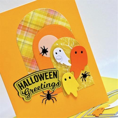 Halloween Animal Spiders Metal Cutting Dies for Card Making