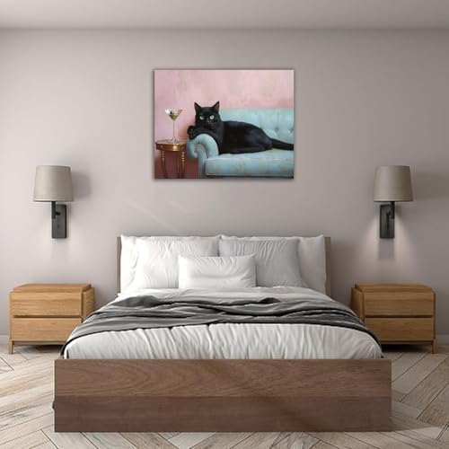 EIBEILI Cat Diamond Art Kits for Adults-Diamond Painting Kits Wall Decor