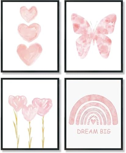 4Pack Pink Diamond Art Kits for Adults, Diamond Painting for Beginner5DDIY