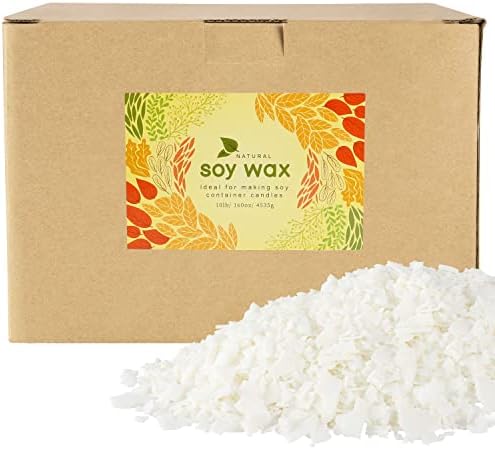 10 lb Soy Wax DIY Candle （Flakes & Soft）,Natural Soy Wax Candle