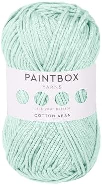 Paintbox Yarns 100% Cotton Aran Yarn 1.76oz / 50g, 93yds / 85m