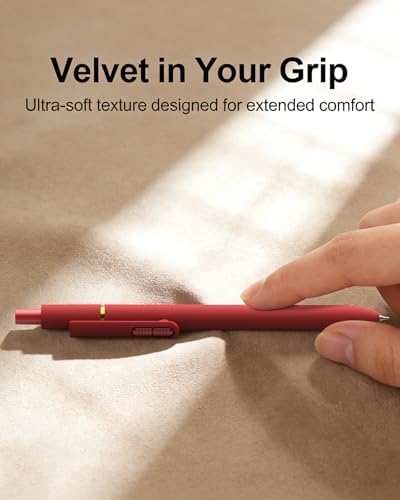 inkipen Colorful Gel Pens, 0.5mm Fine Point, 8 Pack