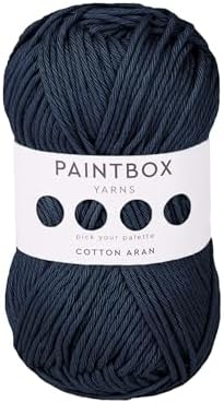 Paintbox Yarns 100% Cotton Aran Yarn 1.76oz / 50g, 93yds / 85m