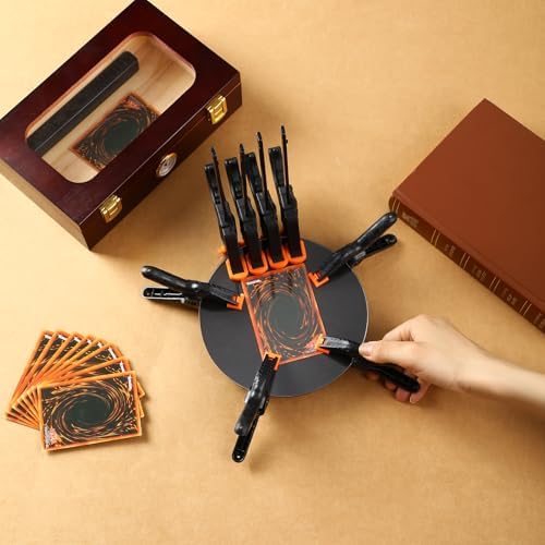 Card Flattening Kit Trading Card Flattening Tool Kit,Reddish-brown,Wooden