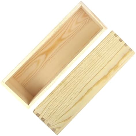Silicone Soap Mold Loaf with Wooden Box for Soap Making