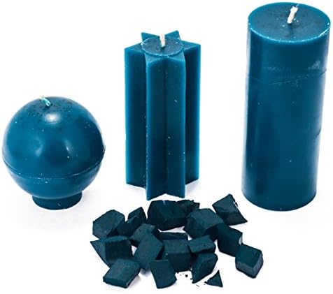 Aquamarine Candle Wax Dye 2 oz - Candle Color Dye Blocks