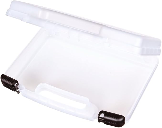 ArtBin 14-Inch Quick View Lockable Carrying Case, Clear