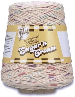 Lily Sugar'n Cream Cone Cotton Yarn for Dishcloths, Potpourri