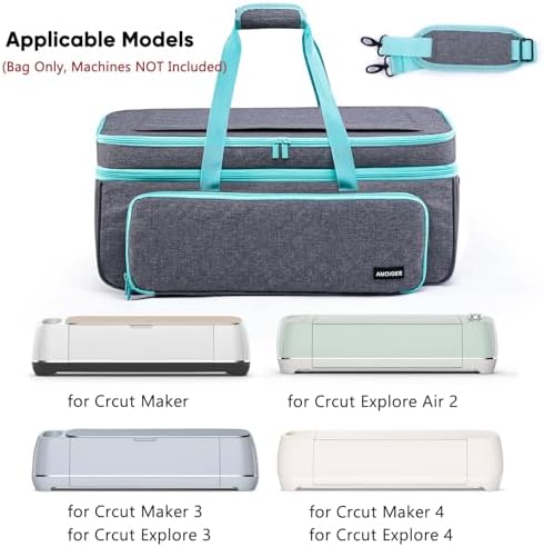 Double Layer Carrying Case for Cricut Maker 4/3, Explore Air 2/3/4 Die Cut