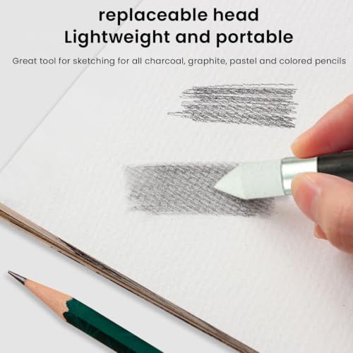 Blending Stumps, Paper Art Blenders Sketching Supplies Rubber Blending Sticks Sketch Drawing Tools for Student Artist Sketch Drawing Tools Sketch Supplies