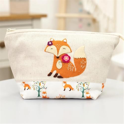 Patchwork Animal Fox Flowers Metal Cutting Dies for Card Making