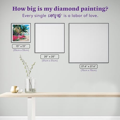 DIAMOND ART CLUB Ocean Whisper Path Diamond Art Kits for Adults