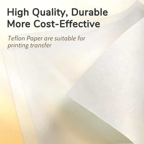 TransOurDream Teflon Sheets 16×20" & Teflon Paper 8.5 * 11" for Heat Press