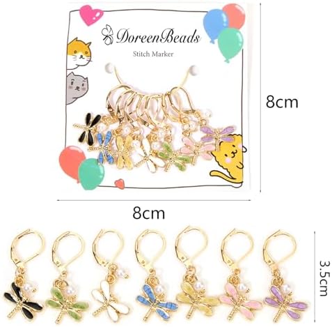 DoreenBeads Stitch Markers for Crocheting and Knitting
