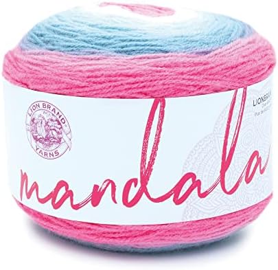 (1 Skein) Lion Brand Yarn Mandala Yarn, Unicorn