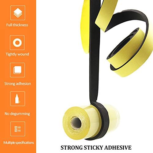 Foam Insulation Tape Adhesive High Density, Seal, Doors, Weatherstrip, Waterproof, Plumbing, HVAC, Windows, Pipes, Cooling, Air Conditioning, Weather Stripping, Craft Tape (33 Ft x 1/8" x 1")