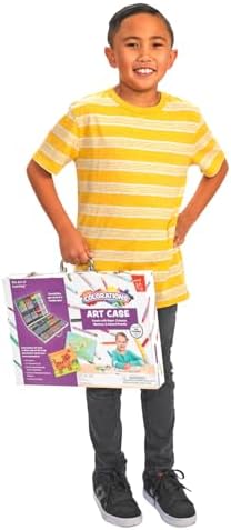 Colorations, Washable Creative Artist Case Kit, 150 Pieces