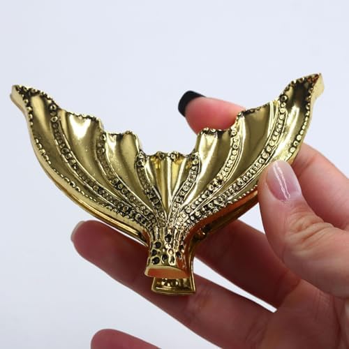 Vintage Crocodile Head Journal Clip - 3.4 Inch Heavy Duty Alligator Metal Book Clip Pin, Solid Decorative Bookmark Paper Organizer Notebook Holder Planner for Home Office Desk