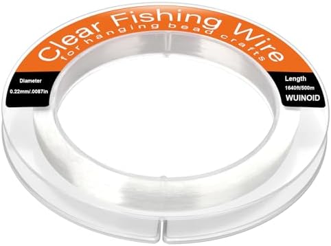 Fishing Line Wire Monofilament Clear Nylon String for Fishing Hanging Craft