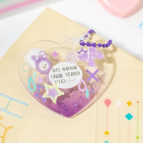 PRSTINCOL Cute Sticker Book, Dark Purple