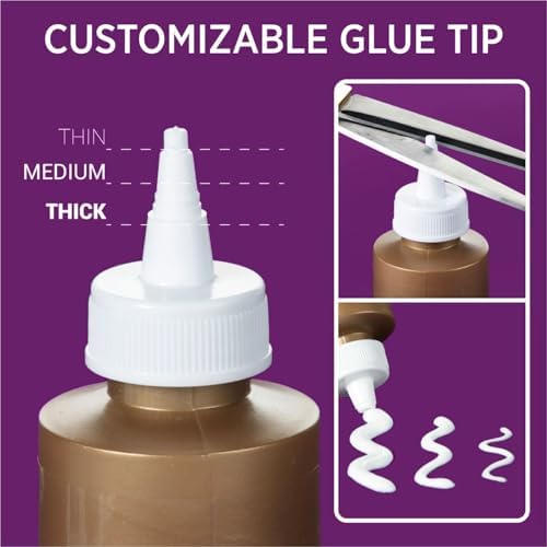 Aleene's Original Tacky Glue, All Purpose Adhesive, Perfect for Crafts and DIY Projects, Dries Fast and Clear, 2 fl oz 6-Pack