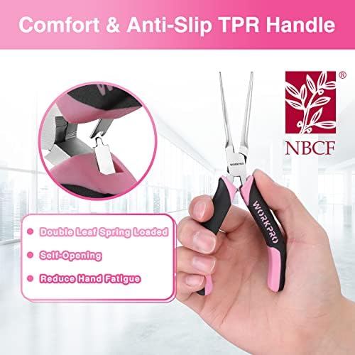 WORKPRO 6-Piece Mini Pliers Set