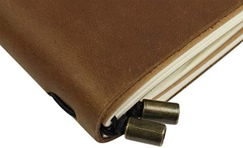 Wanderings Travelers Notebook Elastic Bands – A5 & Regular/Standard Size – 4 Pack Jump Bands with Decorative Bead – Replacement Connection Straps for Refillable Travel Journals