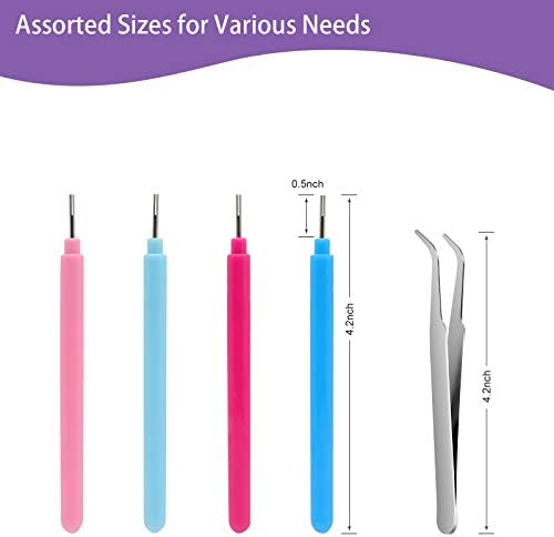 KITANIS 9 Pieces Multifunctional Slotted Quilling Tool and Supplies Kit Ergonomic for Beginner, Advanced Quiller, DIY, Handcraft, Scrapbooking, Card Making, Bookbinding and Origami
