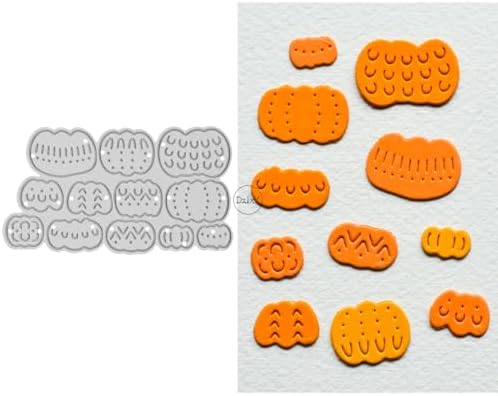 Halloween Pumpkin Metal Cutting Dies for Card Making