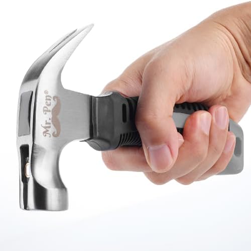 Mr. Pen- Claw Hammer, 8oz, Gray, Magnetic