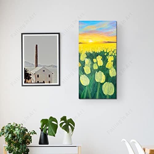 Falling in Art 2 Pack 12x24’’ Unfinished Birch Wood Panels Kit for Painting